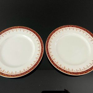Alfred Meakin "Golden Mae" Collectible 8" Salad Plates - Set of 2